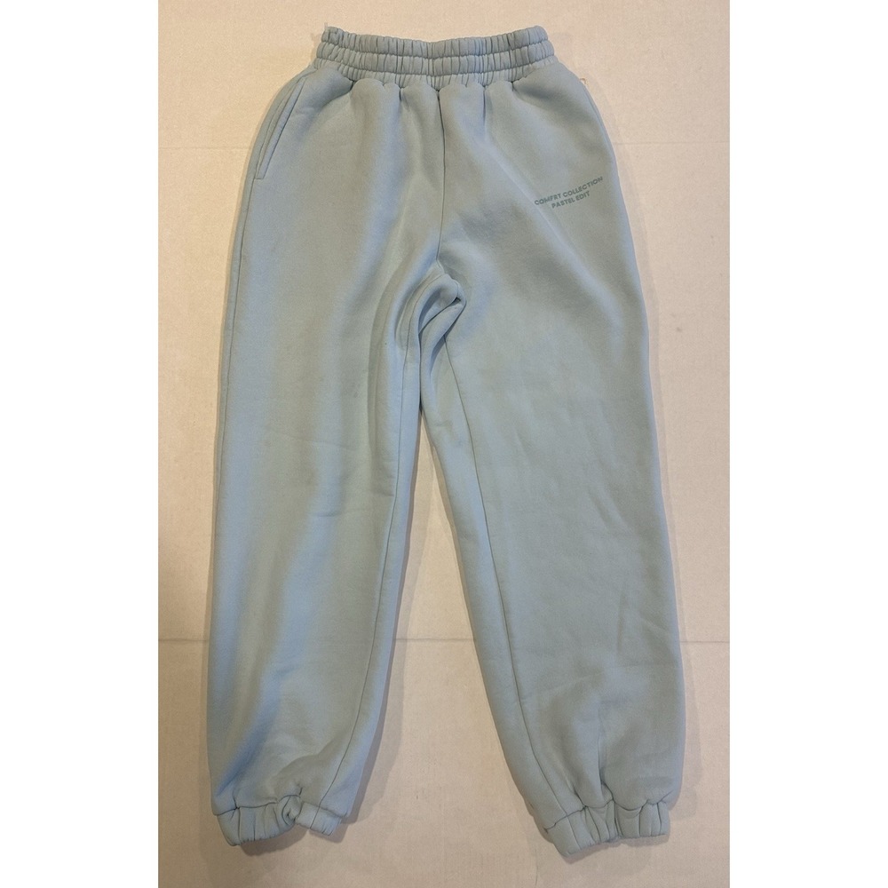 Comfrt Sweatpants Light Blue Jogger Size Small Collection Pastel Edit - Picture 4 of 16